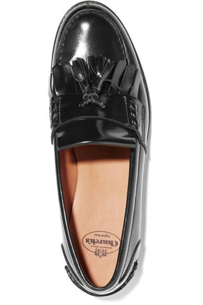 Shop Church's Omega Glossed-leather Loafers