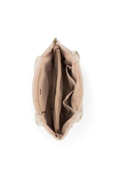 The Sak Classic Crochet Medium Tote Bag In Flower Ecru