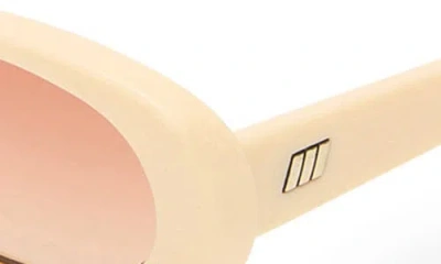 Le Specs Outta Love In Ecru Warm Brown Grad