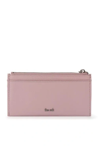 The Sak Neva Large Card Wallet In Rosewood