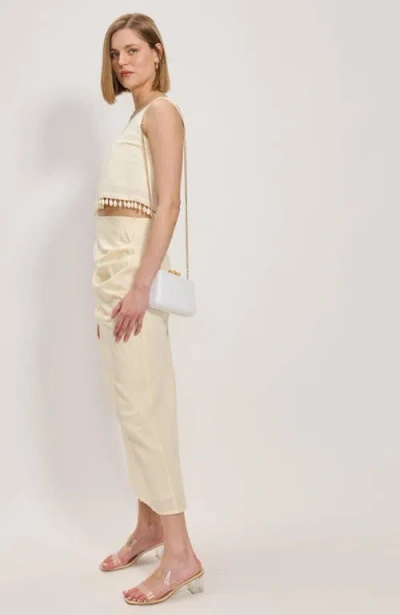 Moda Luxe Melina Evening Bag In White