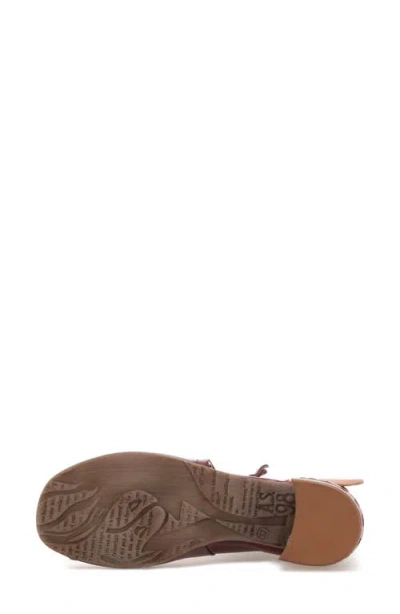 As98 A.s.98 Maxwell Open Toe Bootie In Ruby