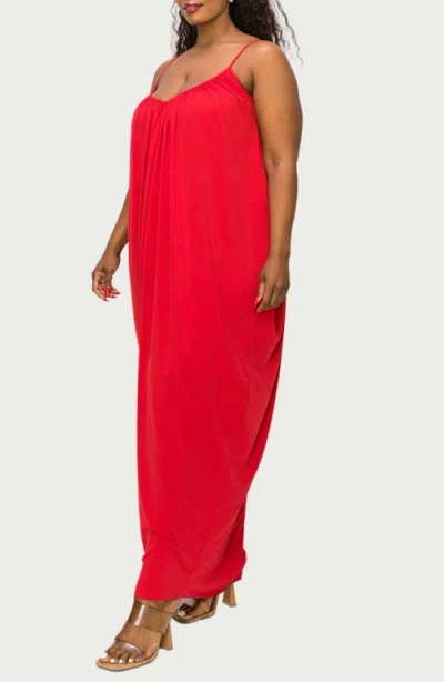 L I V D Adora Dress In Red