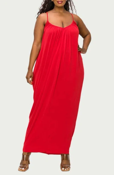 L I V D Adora Dress In Red