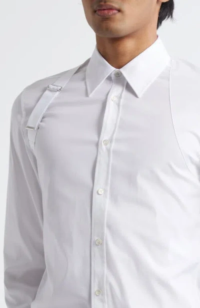 Alexander Mcqueen Harness Shirt In White