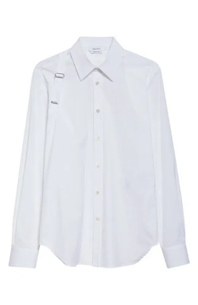 Alexander Mcqueen Harness Shirt In White