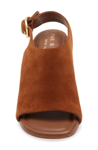 Rag & Bone Gigi Slingback Sandal In Umbersd