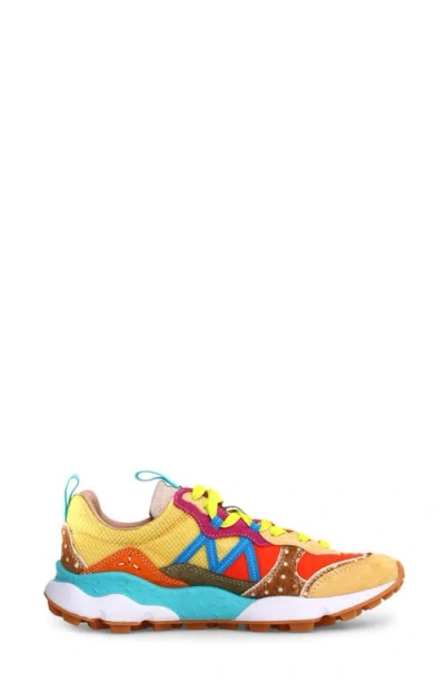 Flower Mountain Lenzan Trail Sneaker In Multi