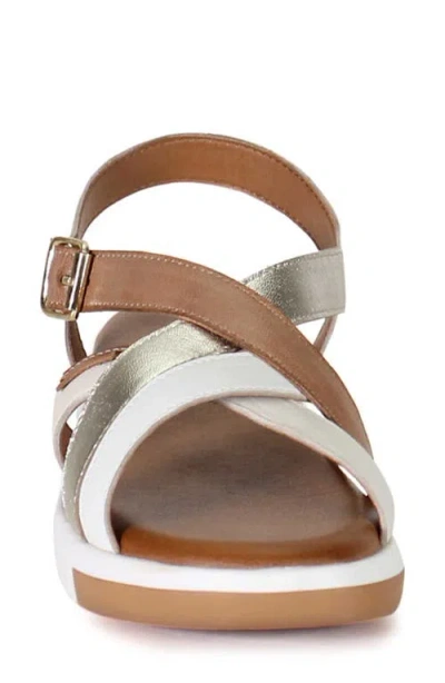 Diba True Dar Ling Wedge Sandal In Natural Multi