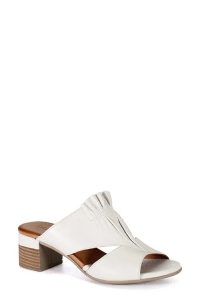 Diba True Potter Ee Block Heel Sandal In Marshmallow