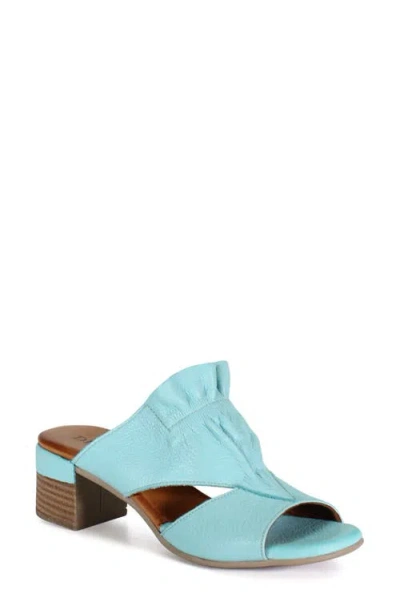 Diba True Potter Ee Block Heel Sandal In Aquatic
