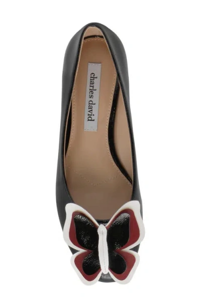 Charles David Benson Flat In Black