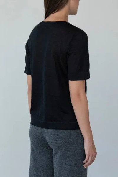 Sskein Sweater Tee In Black