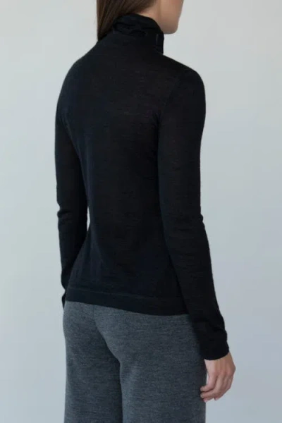 Sskein Elise Pullover In Black