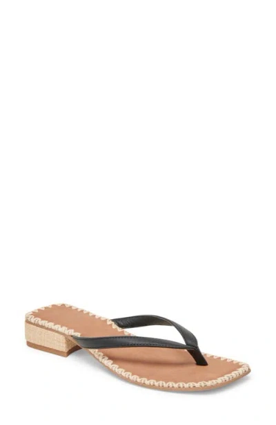 Dolce Vita Barty Sandals In Black Leather