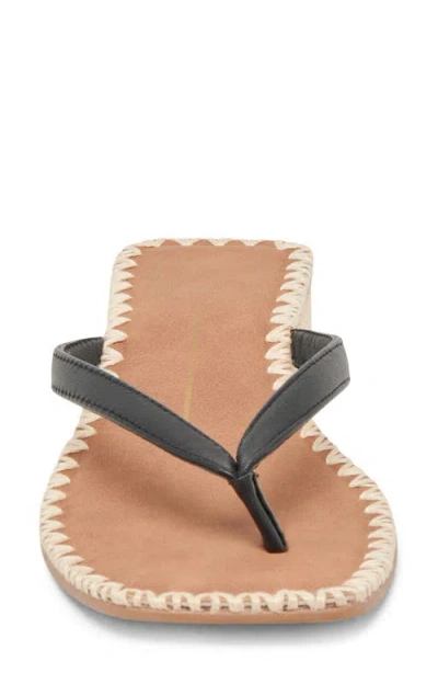 Dolce Vita Barty Sandals In Black Leather