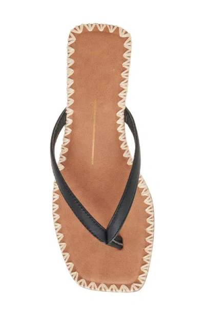 Dolce Vita Barty Sandals In Black Leather