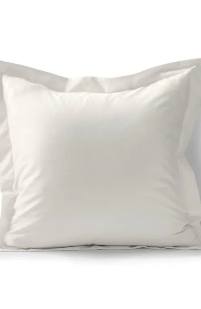 Lands' End 400 Thread Count Premium Supima Cotton No Iron Sateen Pillow Sham In Ivory