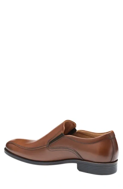 Johnston & Murphy Men's Reeve Run-off Loafer In Brown Full Grain