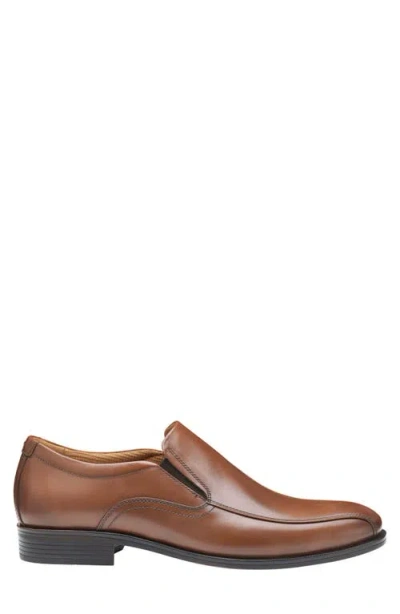 Johnston & Murphy Men's Reeve Run-off Loafer In Brown Full Grain