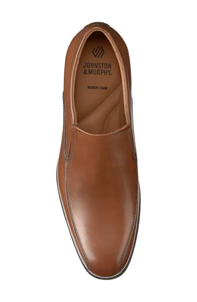 Johnston & Murphy Men's Reeve Run-off Loafer In Brown Full Grain