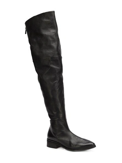 Shop Marsèll Thigh Length Boots In Black