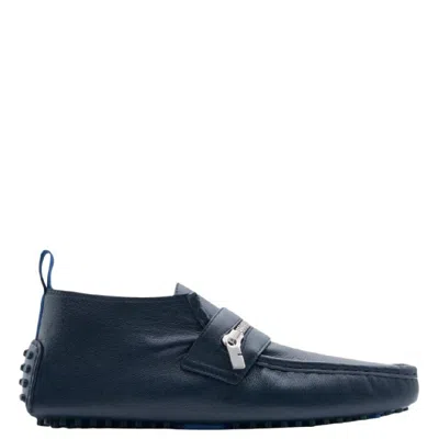 Burberry Leather Motor High Loafers