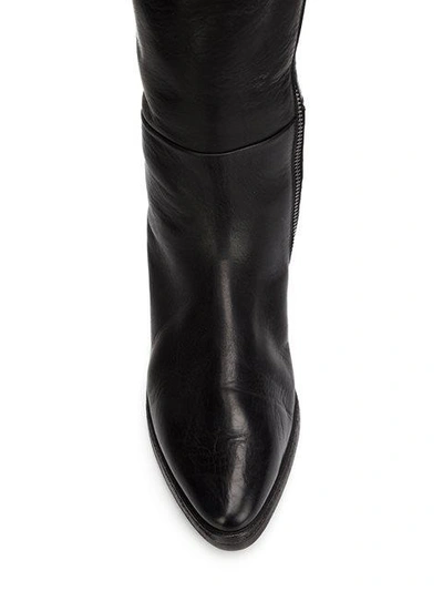 Shop Marsèll Thigh Length Boots In Black