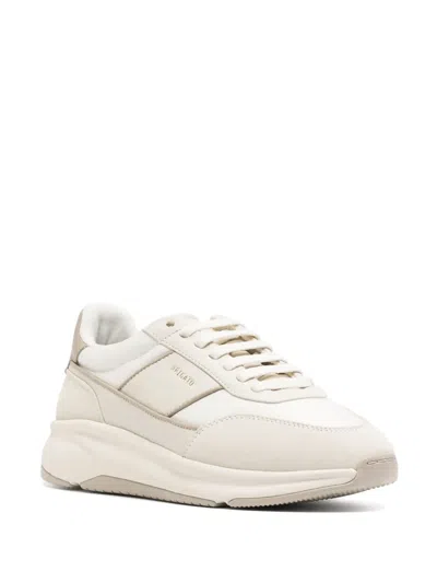 Axel Arigato Genesis Neo Runner Panelled Nylon Sneakers In Neutral