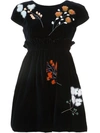 FENDI mink fur branch velvet dress,NURTROCKENREINIGUNG
