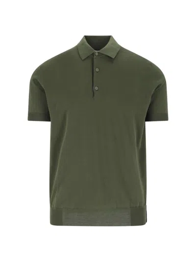 K-way K Way Pleyne Green Cotton Polo Shirt