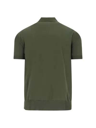 K-way K Way Pleyne Green Cotton Polo Shirt