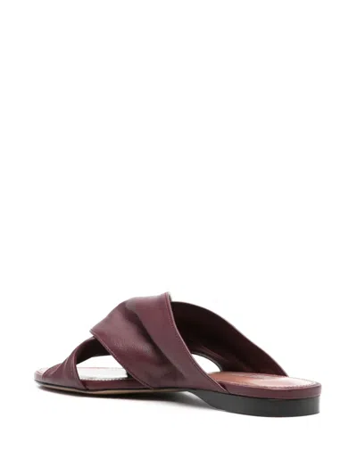 Paris Texas Women's Maria Flat In Burgundy