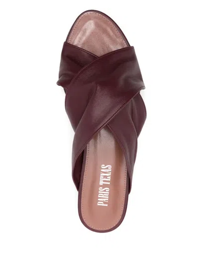 Paris Texas Women's Maria Flat In Burgundy