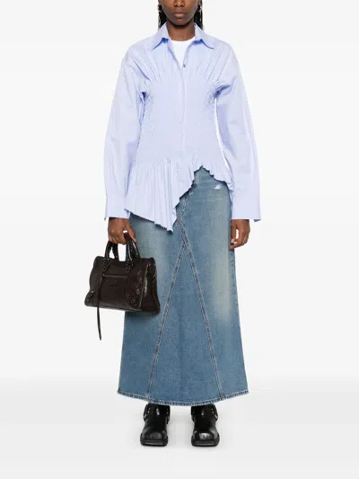 Levi's Icon Maxi Skirt In Blue