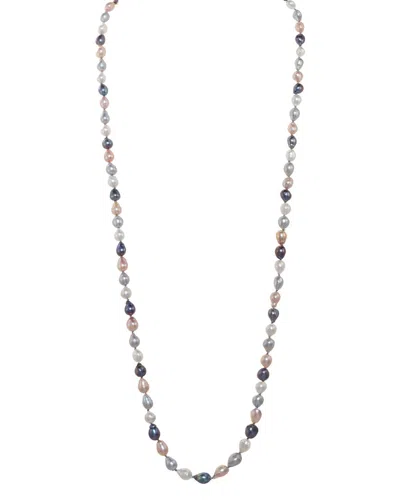 Margo Morrison Silver 7-8mm Pearl Necklace