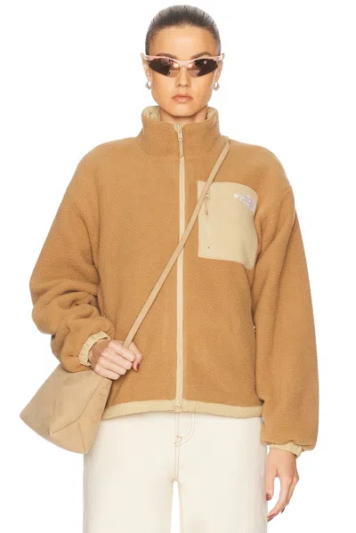 The North Face Yumiori Reversible Jacket In Khaki Stone & Utility Brown