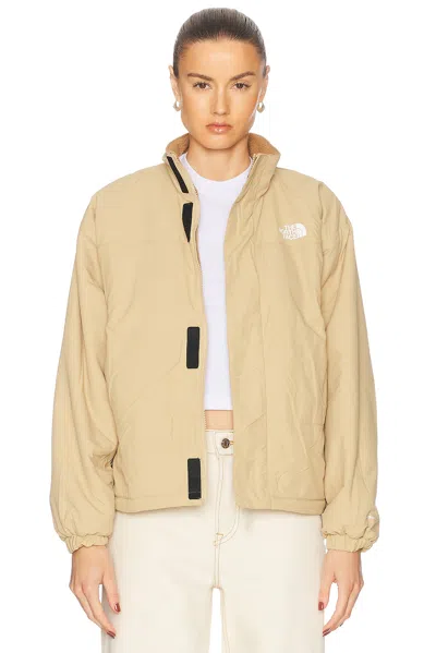 The North Face Yumiori Reversible Jacket In Khaki Stone & Utility Brown