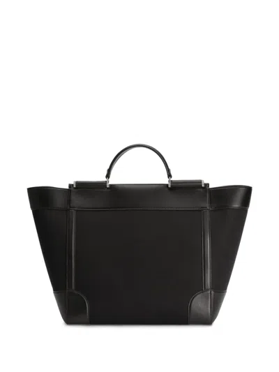 Dolce & Gabbana Panama Bag In Black