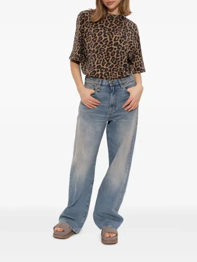 Ugg Suede Platform Sandals Ankle Strap Detail In Brown