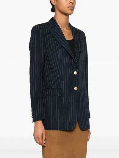 Tagliatore Bertha Blazer In Blue