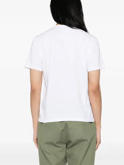 Agnès B. Printed T-shirt In White