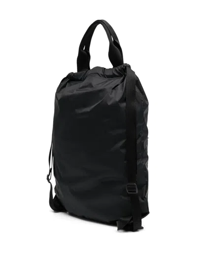 Agnès B. Logo-print Backpack In Black