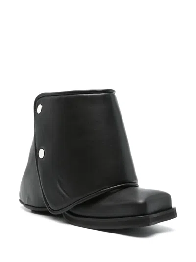 Gmbh 75mm Emrik Gaiter Boots In Black