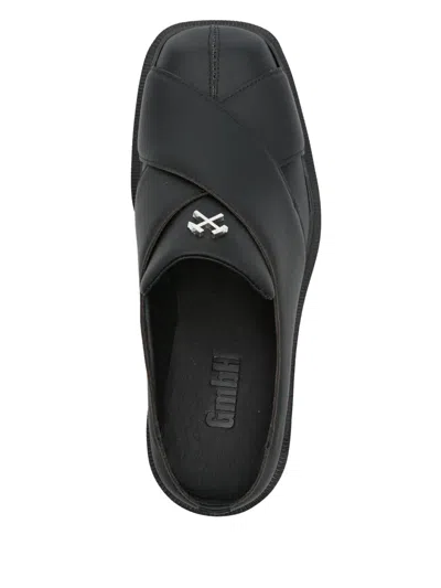 Gmbh Basim Crossover Loafers In Black