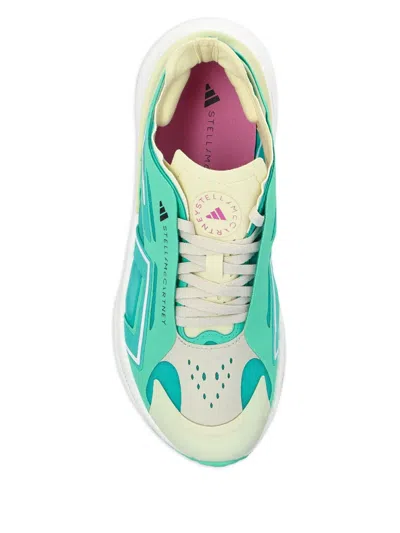 Adidas By Stella Mccartney Ultraboost 5 Colorblock Trainer Sneakers In Green