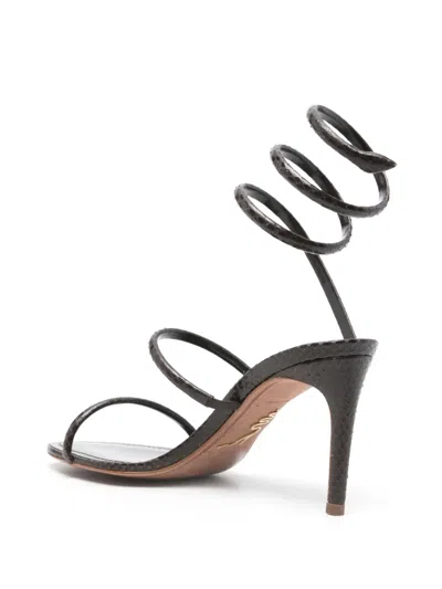 René Caovilla Heeled Sandal Rene Caovilla Woman Color Brown In Black