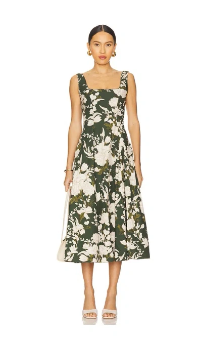 Agua By Agua Bendita Pistilo Gardenia Maxi Dress In Multicolor