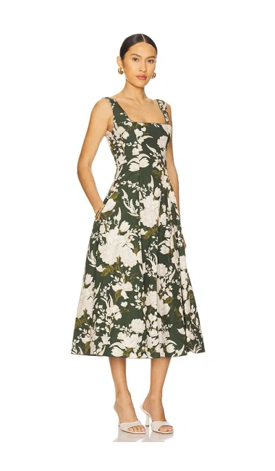 Agua By Agua Bendita Pistilo Gardenia Maxi Dress In Multicolor