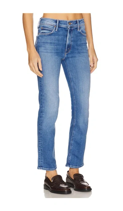 Mother The Tripper Ankle Fray Jeans In All Over The Map In Ready  Set  Go!